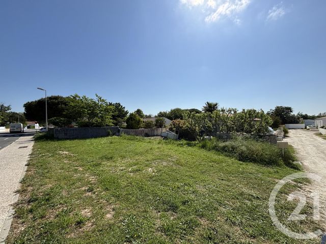 terrain à vendre - 333.0 m2 - ST GEORGES D OLERON - 17 - POITOU-CHARENTES - Century 21 Agence Des Pertuis