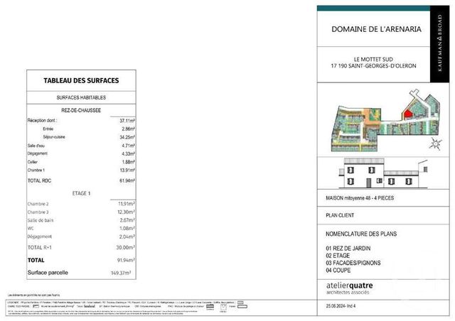 maison à vendre - 4 pièces - 91.94 m2 - ST GEORGES D OLERON - 17 - POITOU-CHARENTES - Century 21 Agence Des Pertuis