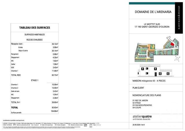 maison à vendre - 4 pièces - 92.63 m2 - ST GEORGES D OLERON - 17 - POITOU-CHARENTES - Century 21 Agence Des Pertuis