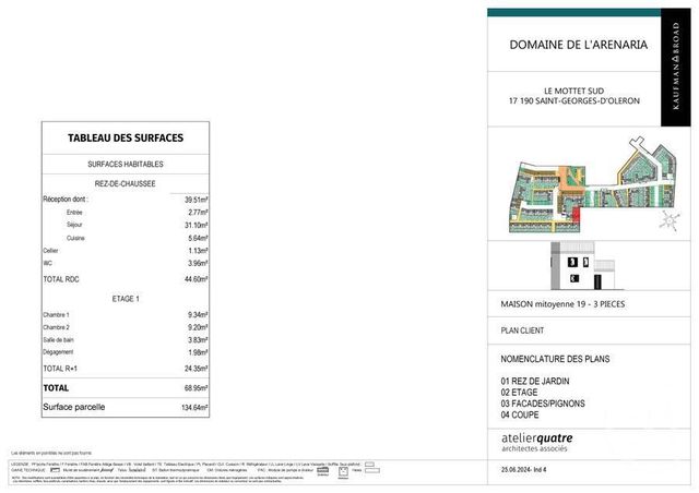 maison à vendre - 3 pièces - 68.95 m2 - ST GEORGES D OLERON - 17 - POITOU-CHARENTES - Century 21 Agence Des Pertuis