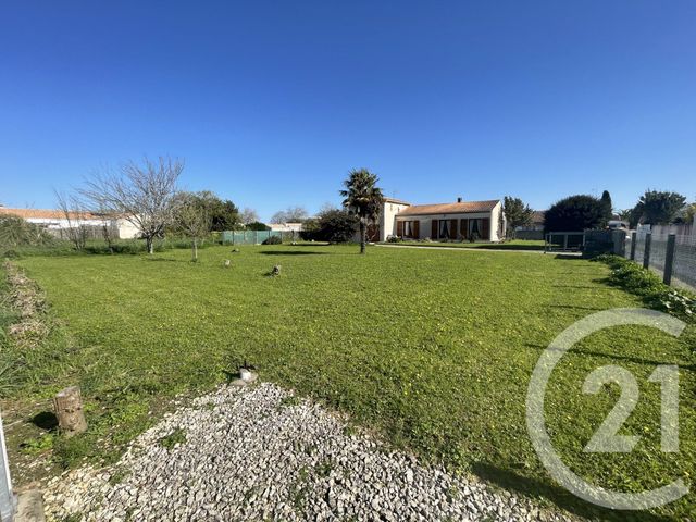 terrain à vendre - 580.0 m2 - ST GEORGES D OLERON - 17 - POITOU-CHARENTES - Century 21 Agence Des Pertuis